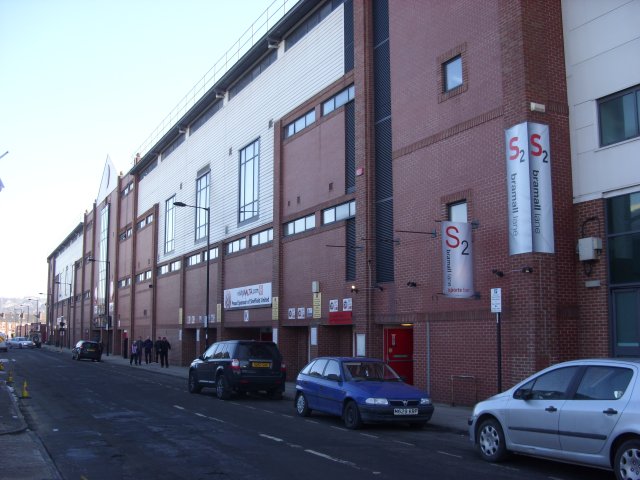 Rear of the John Street Stand